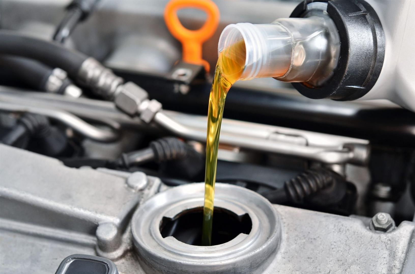 Check out oil change