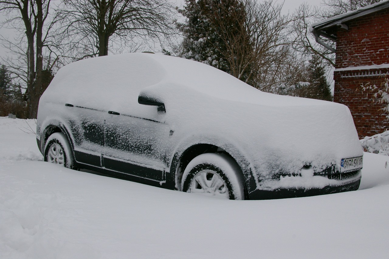Car in the snow