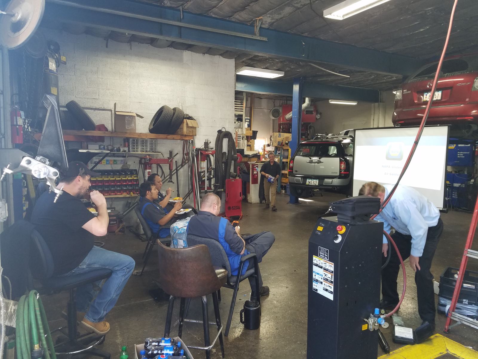 Suspension and Brake Training at its finest